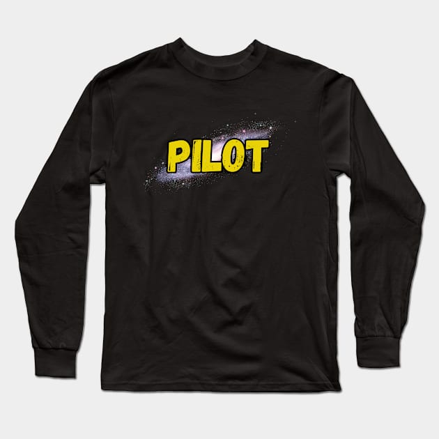 Pilot Long Sleeve T-Shirt by Spatski